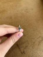 Bague avec petite fleur bleu, Handtassen en Accessoires, Ringen, Ophalen, Overige materialen, 20 of groter, Blauw