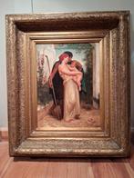 Schilderij getekend Gadiaga, Antiek en Kunst, Ophalen