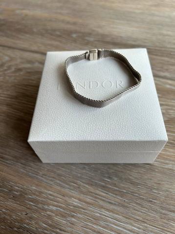 Zilveren Pandora Reflexions armband 17cm, uitstekende staat beschikbaar voor biedingen