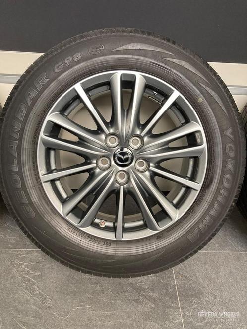17” originele Mazda CX5 velgen + banden 5x114.3 9965A17070, Auto-onderdelen, Banden en Velgen, Banden en Velgen, Zomerbanden, 17 inch