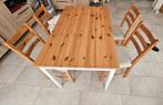 Tafel en 4 stoelen, Gebruikt