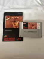 Indiana Jones snes - cartouche + notice, Zo goed als nieuw