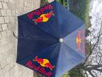 Vintage Red Bull parasol met voet, Jardin & Terrasse, Parasols, 2 à 3 mètres, Autres types, Étanche, Enlèvement