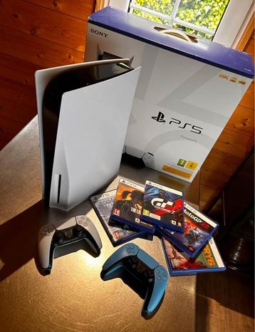 PlayStation 5 Disc Edition (1 To) beschikbaar voor biedingen