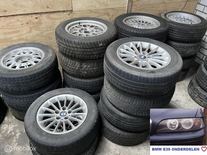 BMW E39 E60 E61 losse  Velgen per stuk of per set., Auto-onderdelen, Banden en Velgen, Velg(en), 17 inch, Personenwagen, Gebruikt