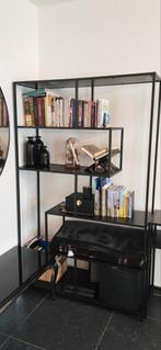 Jaxx Boekenkast/wandkast zwart, Huis en Inrichting, Kasten | Wandmeubels, Ophalen, Zo goed als nieuw