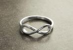 Bague Infinity en argent sterling 925 pour femme, Argent, Femme, 17 à 18, Enlèvement ou Envoi