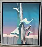 Huile sur toile signe pascal demeuldre, Enlèvement ou Envoi