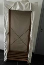 2 x houten kledingrekken met overtrek - uitwasbare hoezen, Kleding | Dames, Kledingrekken, Ophalen, Zo goed als nieuw