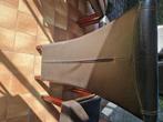 6 Stoelen lederlook, Huis en Inrichting, Stoelen, Ophalen, Gebruikt, Hout, Vijf, Zes of meer stoelen