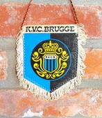 Club Brugge 1970s vintage prachtige uiterst zeldzame vaandel, Verzamelen, Ophalen of Verzenden, Zo goed als nieuw, Vaantje of Sjaal