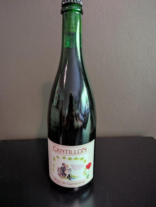 Cantillon Rosé de Gambrinus 2023, Verzamelen, Biermerken, Nieuw, Flesje(s), Ophalen of Verzenden