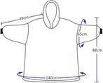 Hooded Sweatshirt Deken | Nieuw, -, Verzenden, -, Nieuw