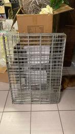 IJzeren honden bench, Dieren en Toebehoren, Hondenhokken, Ophalen of Verzenden, Gebruikt, Hondenhok