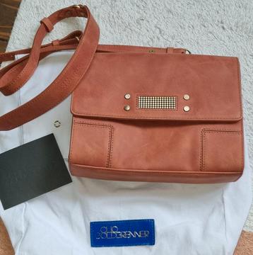 Clio goldbrenner nieuwe leren tas beschikbaar voor biedingen