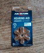 Pile 312 - Hearing Aid - Ansmann, Rechargeable, Envoi, Neuf