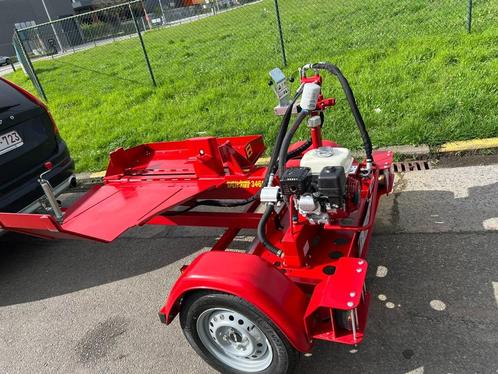 Houtkliever te huur met bediening, Tuin en Terras, Kloofmachines, Nieuw, Liggend, Benzine, Ophalen