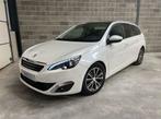 Peugeot 308 SW 1.6 HDI, Auto's, Wit, Leder, 5 deurs, Particulier