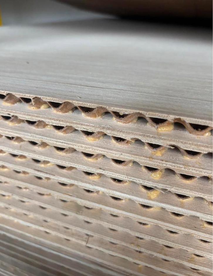 Ultralicht constructiepaneel (15 mm), Doe-het-zelf en Bouw, Plinten en Afwerking, Zo goed als nieuw, Ophalen