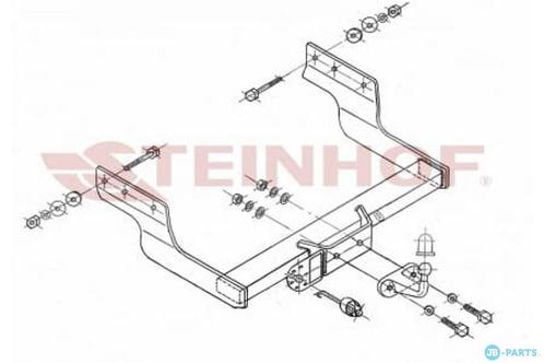 Vaste trekhaak Ford Transit met opstap tussen 04/2000-2013, Auto-onderdelen, Trekhaken