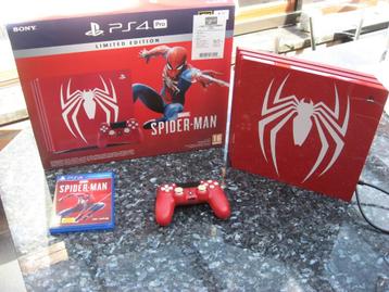 Play station 4 PRO Spider-Man Edition Limitée beschikbaar voor biedingen