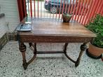 Oude houten tafel, Huis en Inrichting, Tafels | Kaptafels, Ophalen, Gebruikt, 100 tot 150 cm, Minder dan 100 cm