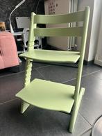 Stokke Tripp trapp - groen, Ophalen, Zo goed als nieuw, Afneembaar eetblad