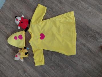 Bumba pakje met hoedje en 2 knuffelbeertjes  beschikbaar voor biedingen