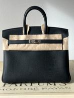 Hermes Birkin 25 Togo/Palladium 2025 NIEUW, Handtassen en Accessoires, Ophalen, Nieuw, Zwart