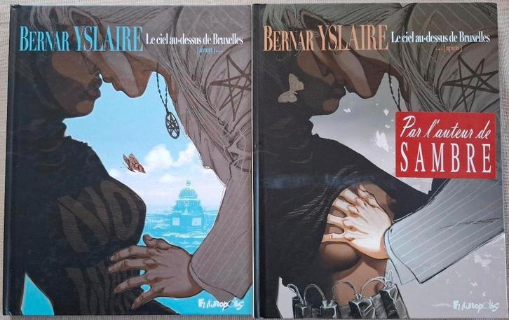 Le ciel au-dessus de Bruxelles (Après et Avant), Boeken, Stripverhalen, Zo goed als nieuw, Complete serie of reeks, Ophalen of Verzenden