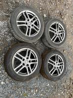 4 winterwielen - Dezent TZ Graphite 16”, Auto-onderdelen, Banden en Velgen, Ophalen, Gebruikt, 16 inch, Banden en Velgen
