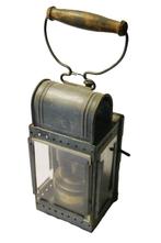 Spoorweglamp Orlians & Co - WWII  1944, Verzamelen, Overige typen, Gebruikt, Ophalen of Verzenden, Trein