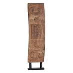 HOUTEN DECO PANEEL DECORATIE op standaard 15x6x62 hoog, Ophalen of Verzenden, Nieuw