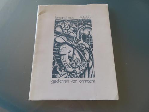 Fernand Mus - Vaag / Twintig gedichten van onmacht, Boeken, Gedichten en Poëzie, Gelezen, Eén auteur, Ophalen of Verzenden