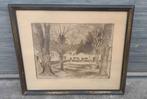 Eau forte épreuve d artiste dilbeek signe pol craps, Enlèvement ou Envoi