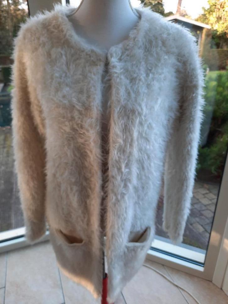 Tof vest PARIS et MOI - M, Kleding | Dames, Truien en Vesten, Zo goed als nieuw, Maat 38/40 (M), Beige, Ophalen of Verzenden