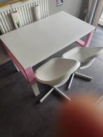 Kinder bureau+2stoelen, Ophalen, Zo goed als nieuw