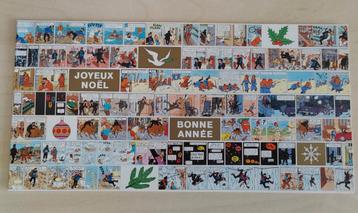 Kuifje wenskaart gesigneerd door Hergé  beschikbaar voor biedingen