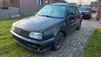 Vw golf 3 cabrio, Auto's, Voorwielaandrijving, Stof, Zwart, Cabriolet