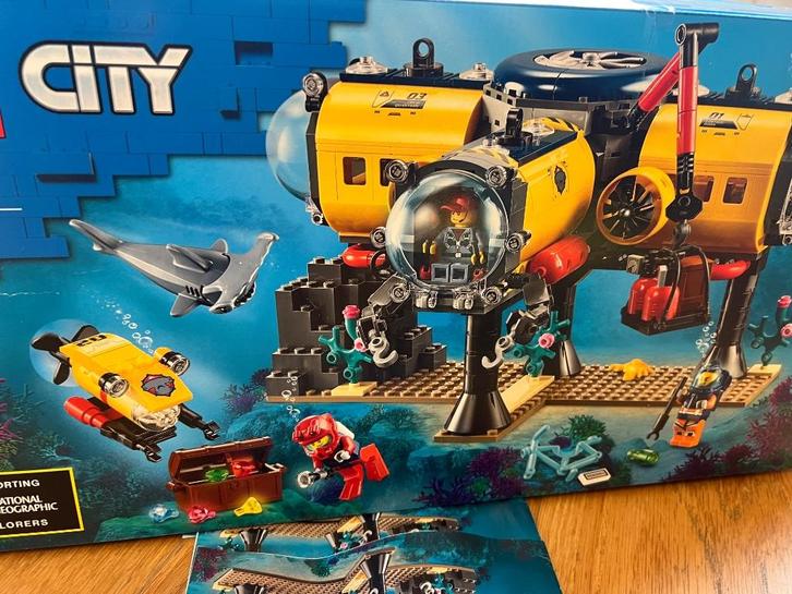 Lego city Oceaan onderzoeksbasis 60265, Kinderen en Baby's, Speelgoed | Duplo en Lego, Gebruikt, Lego, Complete set, Ophalen