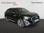 Audi Q3 Sportback Audi Q3 Sportback S line 35 TFSI  110(150), Auto's, Audi, Automaat, Airbags, Zwart, SUV of Terreinwagen