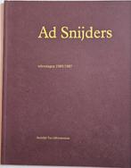 Ad Snijders - Tekeningen 1985/1987 - 1987 - 500 ex., Ophalen of Verzenden, Zo goed als nieuw, Aloys van den Berg, Schilder- en Tekenkunst