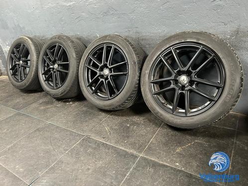 Renault Trafic 18 inch zwarte velgen 5x114,3 zomerbanden 235, Auto-onderdelen, Banden en Velgen, Banden en Velgen, Zomerbanden
