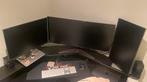 Monitor setup: 34 inch en dual-monitor 24 inch LG DELL, Computers en Software, Monitoren, Gaming, Full HD, Ophalen of Verzenden