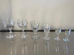 40 verres en cristal du Val St-Lambert, Antiquités & Art, Antiquités | Verre & Cristal, Enlèvement