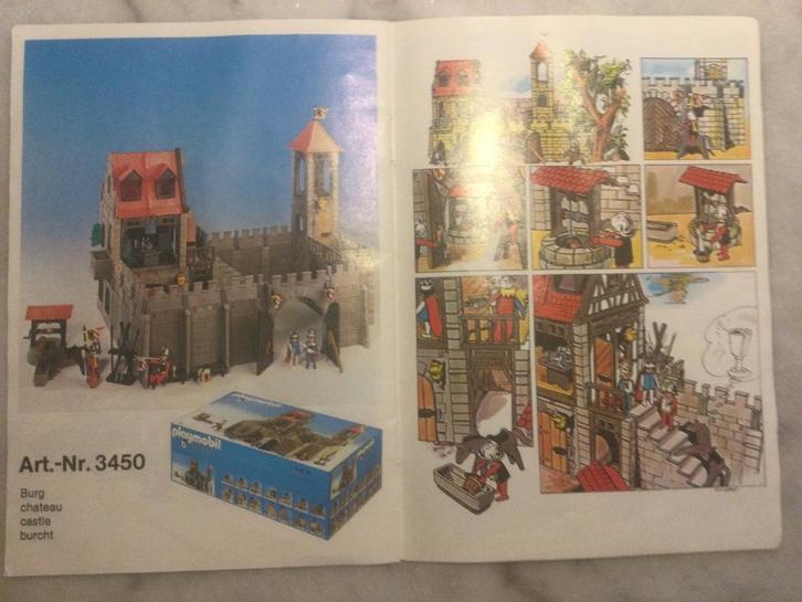 Château Playmobil System N 3450 1977. Vintage., Kinderen en Baby's, Speelgoed | Playmobil, Gebruikt, Complete set, Ophalen