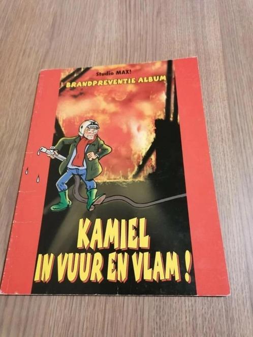 Kamiel in vuur en vlam / Brandpreventie album / Studio Max!, Livres, BD, Utilisé, Une BD, Envoi