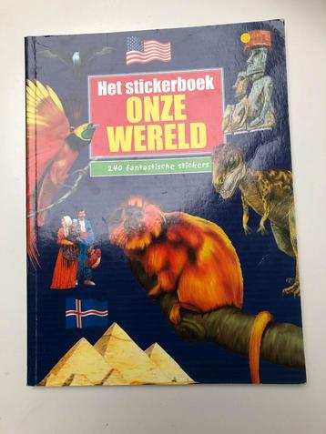 Het stickerboek: onze wereld beschikbaar voor biedingen