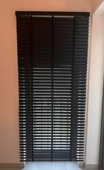 Houten jaloezie, Huis en Inrichting, Stoffering | Gordijnen en Lamellen, Gebruikt, Horizontaal, 100 tot 150 cm, 200 cm of meer