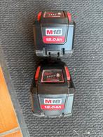 Milwaukee m18v 12.0Ah accu's originele, Ophalen of Verzenden, Zo goed als nieuw